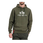 Alpha Industries Basic Hoody M Mikina 178312-257 Pánske S