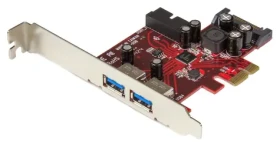 StarTech PCIe karta USB 3.0 4- Port / Radič USB / 4X USB-A / Renesas / NEC µPD720201 (PEXUSB3S2EI)