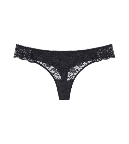 Dámske tangá Amourette Hipster String - BLACK - black 0004 - TRIUMPH BLACK 44
