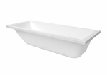 Obdĺžniková vaňa SAT Aurum 170x70 cm akrylát ľavá aj pravá SATVAUR170 SATVAUR170