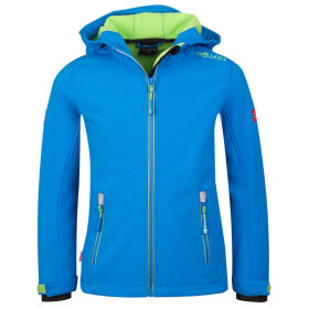 Detská lyžiarska bunda TrollKids Trollfjord medium blue/green waterproof blue (161-106) 176