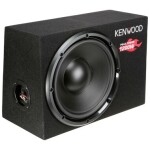 Kenwood KSC-W1200B / Subwoofer do auta / RMS 300W (KSCW1200B)