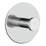 Spirella PUNT-Round okrúhly háčik na uteráky lesklá nerez oceľ / samolepiaci / priemer 60 mm (7610583139849)