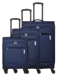 Sada cestovných kufrov Travelite Priego S,M,L Navy
