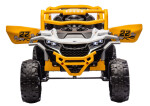 Mamido Elektrické autíčko Buggy M1 4x4 žlto-biele