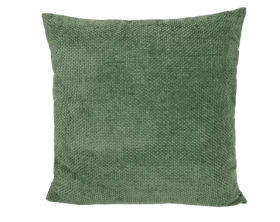 Dekoračný vankúš Chenille Cross 60x60 cm, zelená%