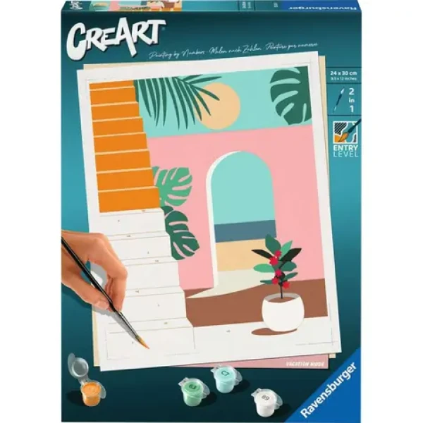 Ravensburger CreArt Prázdninová nálada - maľovanie podľa čísel