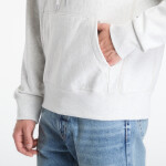 Mikina Calvin Klein Jeans Ls Premium Terry Graphic Hoodie Snowy Heather M