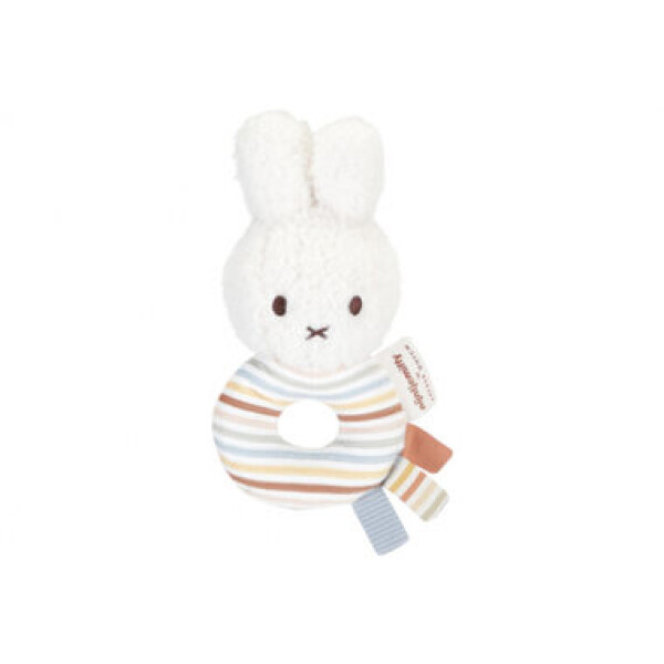 Little Dutch Hrkálka králiček Miffy Vintage Prúžky / od 0 mesiacov (NIJN861LD)