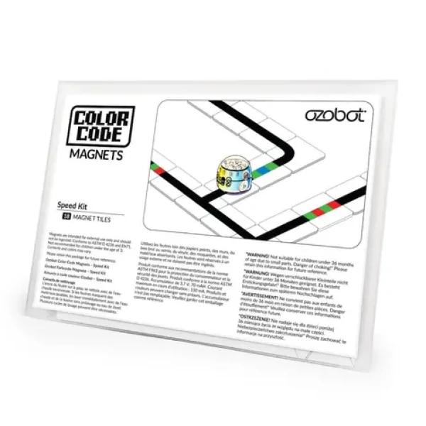 Ozobot Sada magnetov s farebnými kódmi pre ovládanie rýchlosti 18ks