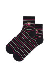 Ponožky Wola U84.01P Perfect Woman vzorované 36-41 mocca 36-38