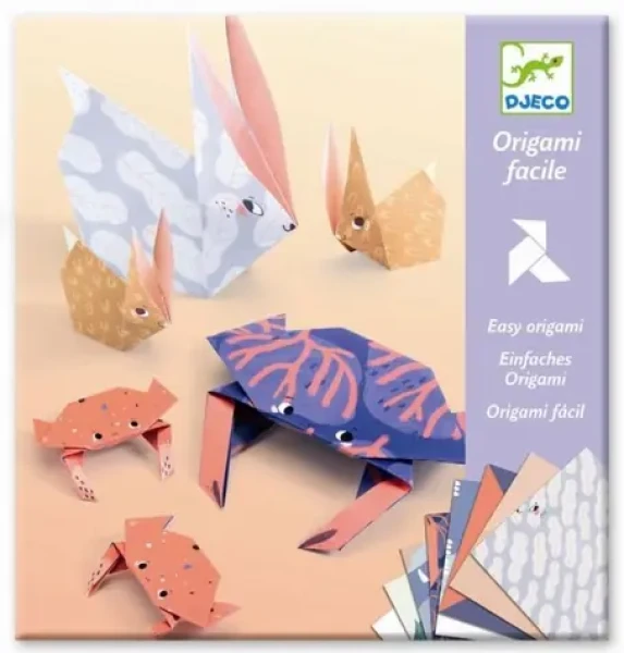 DJECO Origami Zvieracie rodinky