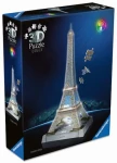 Ravensburger 3D Puzzle Iconics: Eiffelova veža (Nočná edícia)