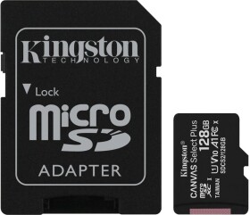 Kingston Canvas Select Plus MicroSDXC 128 GB Class 10 UHS-I/U1 A1 V10 (SDCS2/128GB)