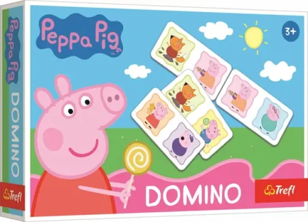 Trefl - Domino - Prasiatko Peppa