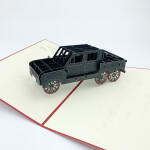 Veselá Stena 3D prianie Čierny Hummer