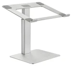 Stojan na notebook do 15,6" strieborný / Stojan na notebook / hliník / výškovo nastaviteľný 225-380 mm / nosnosť 5 kg (NBS-D1-02)