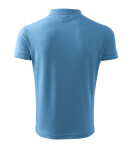 Pánske tričko Pique Polo azure blue 3XL