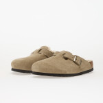 Tenisky Birkenstock Boston Shearling Suede Leather/ Fur Taupe EUR 44