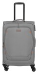 Stredný textilný kufor Travelite Umbria M Smoky Grey