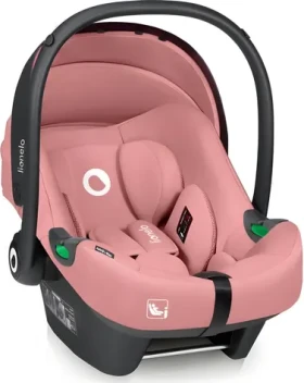 Lionelo Astrid i-Size Pink Coral / Autosedačka so základňou / 40-87 cm / do 13 kg / ISOFIX (LO-ASTRID I-SIZE SET PINK CORAL)