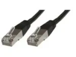 MicroConnect CAT5e F/UTP 3M CCA čierna / PVC (B-FTP503S)