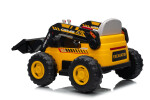 Mamido Mamido Detský elektrický nakladač CAR-26A žltý | 4x4 | RC 2.4Ghz | EKO koža | 12V10Ah