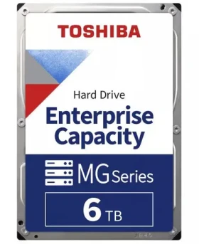 Toshiba Enterprise Capacity MG10 6TB 512e / HDD / 3.5 "/ SATA 6Gbits / 512MB cache / 4Kn / 7 200 rpm / Interné / 5y (MG10ADA600E)