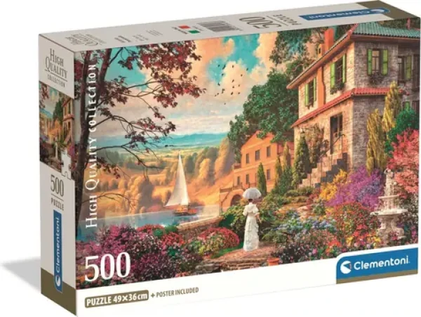 Clementoni Puzzle Viktoriánska promenáda /500 dielikov/ od 14 rokov