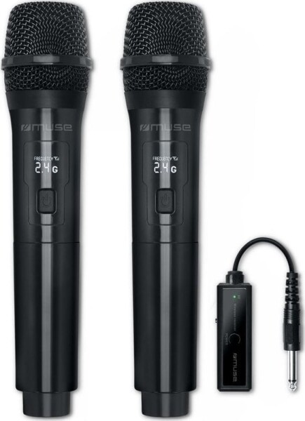 Muse | Pack 2 Wireless Microphones | MC-50 WI | Black