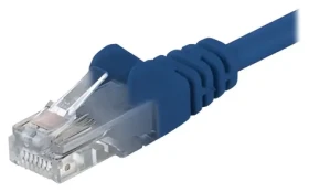 Goobay 68432 modrá / Sieťový kábel / Cat6 / U/UTP (68432)