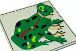 Moyo Montessori Moyo Montessori Puzzle - žaba