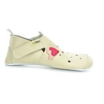LANG.S by Tikki shoes Ziggy Hearts béžovej barefoot capáčky 23 EUR