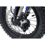 Mamido Detská benzínová motorka RamiGO NITRO 60CC modrá