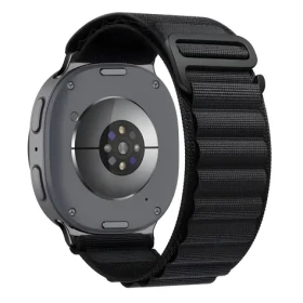 Tech-Protect Nylon Pro Strap čierna / Remienok / pre Samsung Galaxy Watch / 40/44/46 mm / Nylon