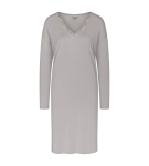 TIMELESS SENSUALITY - Nočná košeľa: jemnosť s čipkou pre pokojné noci Triumph Silent Grey 42