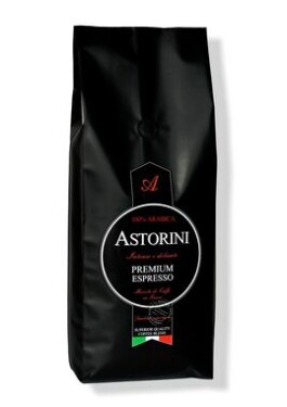 Astorini Premium 100% Arabica 1 kg / Zrnková káva / 100% Arabica (8595631701362)