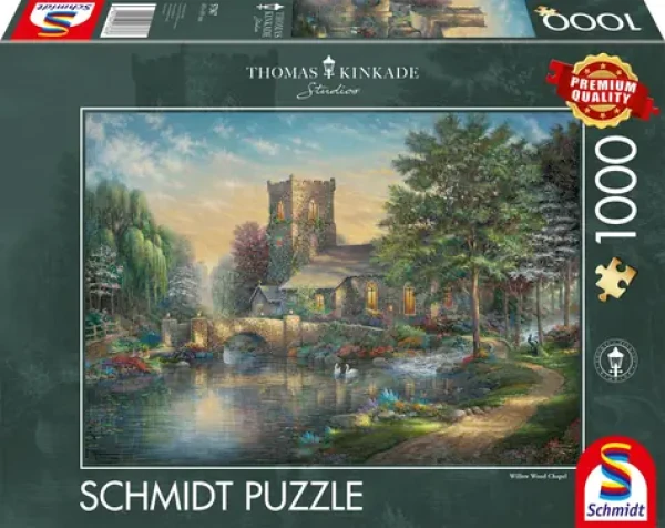Schmidt Puzzle Kaplnka vo vŕbovom lese