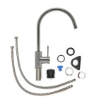 Drezová batéria SAT Aurum s otočným ramienkom brúsený gun metal SATBAUR280BGM SATBAUR280BGM