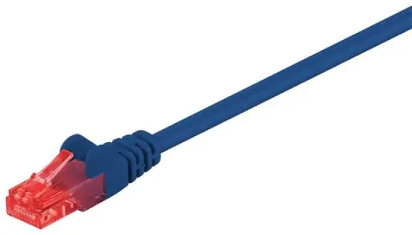 MicroConnect CAT6 U/UTP 7.5m modrá / PVC (B-UTP6075B)