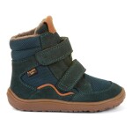 Chlapčenské zimné barefoot topánky TEX WINTER Petroleum Froddo G3160247-3 - 28