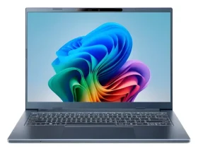 Acer Aspire 14 AI modrá / Notebook / 14" WUXGA / Snapdragon X X1-26-100 / 16GB / 512GB SSD / Adreno / W11H (NX.JP3EC.006)