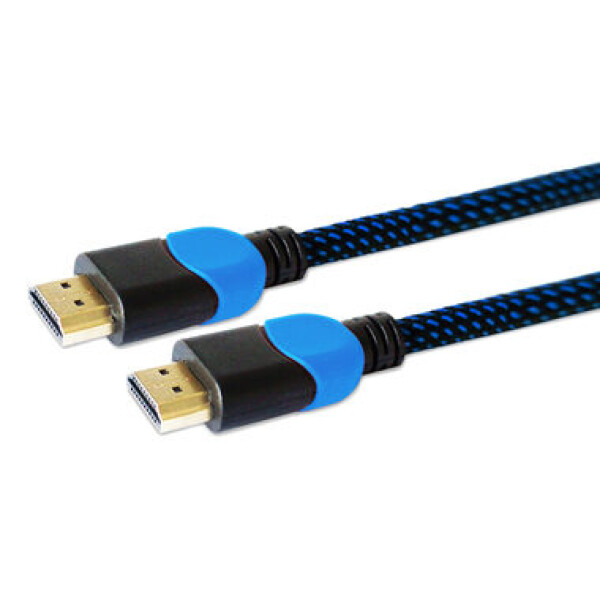 SAVIO GCL-02 Kábel HDMI A - HDMI AM/M 1.8m čierno-modrá (KBASAVHDM0011)