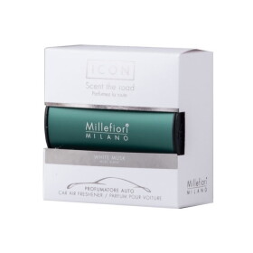 Millefiori Milano Vôňa do auta Classic Green – White Musk