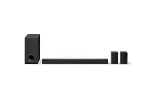 LG S80TR čierna / Soundbar 5.1.3 / výkon 580W / bezdrôtový subwoofer / Bluetooth / USB / HDMI (S80TR.DDEULLK)