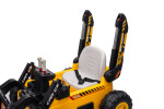 Mamido Mamido Detský elektrický nakladač CAR-26A žltý | 4x4 | RC 2.4Ghz | EKO koža | 12V10Ah