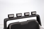 Mamido Mamido Elektrické autíčko Speed Offroad biele | 4x45W | EVA kolesá | 12V 7Ah | EKO koža