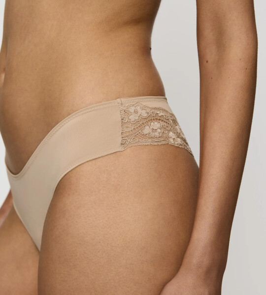 Dámske nohavičky Lovely Micro Brazilian String 2P - YELLOW - svetlo béžová 6106 - TRIUMPH YELLOW S