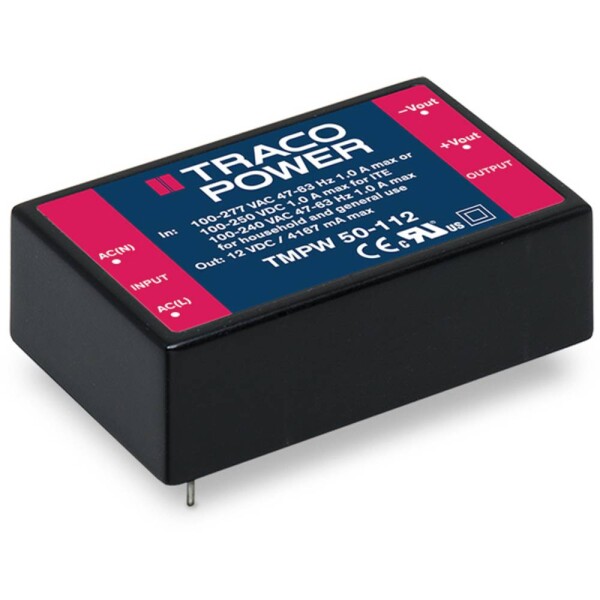 TracoPower TMPW 50-124 spínaný zdroj 24 V/DC 2.08 A 50 W; TMPW 50-124