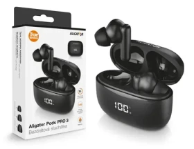 Aligator Bluetooth slúchadlá Pods PRO 3 / čierna (TWS06)
